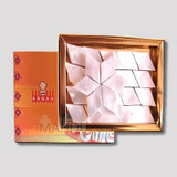 Fresh Kaju Katli Barfi from Angan, Gulab or Tiptop
