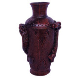 Dragon Design Antique Flower Vase (12.5 Inches Tall) Dragon Design Antique Flower Vase (12.5 Inches Tall)