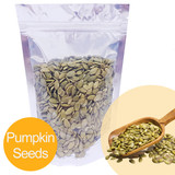 Raw Pumpkin Seeds 200g - Resealable Silver Pouch