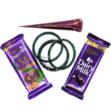 Cadbury Dairy Milk Chocolates With Mehndi & Chura
