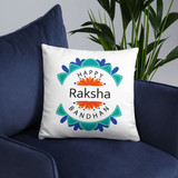 ''Happy Raksha Bandhan'' Printed Cushion Gift (01)