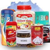 Kismis, Chyawanprash, Horlicks, Oats, Coffee & Sweets