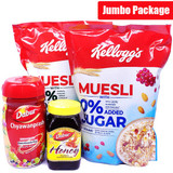 Kellogg's Muesli Combo With Chyawanprash 1kg & Honey 500g