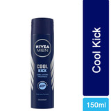 Nivea Men Cool Kick Fresh Active 48 hour Deodorant Spray 150ml Nivea Men Cool Kick Fresh Active 48 hour Deodorant Spray 150ml