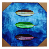 Wall Decor Three Leaf Painting Print 20''