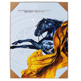 Wall Decor Horse Painting Print 32'' (Design 2)