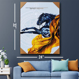 Wall Decor Horse Painting Print 32'' (Design 2)