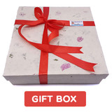 Nepali Paper Gift Box Wrap (For 5 - 8 Small Items) - 12 inch x 12 inch