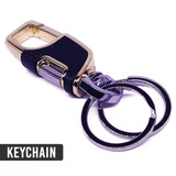 Black Premium Snap Hook Metal Keyring