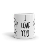 ''I Love You'' Printed Mug Gift