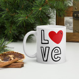 ''LOVE'' Printed Mug Gift
