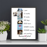 1 Year Memories Personalize Photo Frame