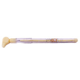 Lead Pencil With Whistle Cap - Yellow