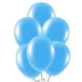 Latex Balloons Blue 10 Pieces Pack