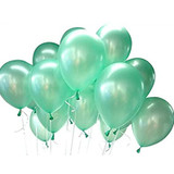 Latex Balloons Mint Green 6 Pieces Pack