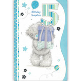 Birthday Surprises - Blue Greeting Card