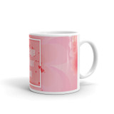 "Flower Print" Personalized Mug With Your Message