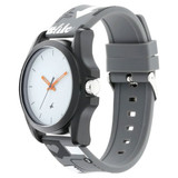 Fastrack Hashtag White Dial Analog Unisex Watch (68011PP04)