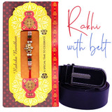 Rakhi With Belt Combo For Brother