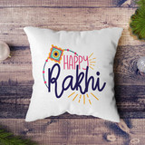 Happy Rakhi Cushion For Raksha Bandhan
