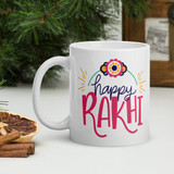 Happy Rakhi Printed Mug