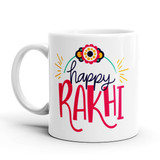 Happy Rakhi Printed Mug