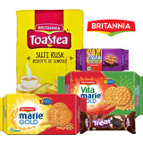 Britannia Biscuits Gift Combo (5 Flavors)
