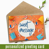 Personalized Card With Your Sweet Message
