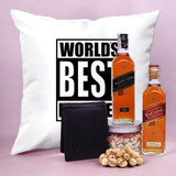 World's Best_ Cushion, JW Black Label 200ml, JW Red Label 200ml, Pista Combo