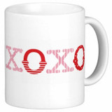 Valentine Love Mug With Personalized Message Print (XOXO - Big)