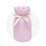 Flower Design Cute Baby Pink Ceramic Flower Vase