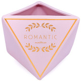 Romantic Minimal Design Hexagon Ceramic Flower Vase
