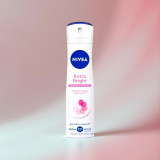 NIVEA Extra Bright Deodorant: Long-Lasting 72H Care
