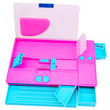 Smart Kids Geometry Box with Automatic Button Operation