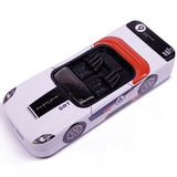 Car Shape Metal Kids Pencil Box (White) Car Shape Metal Kids Pencil Box (White)