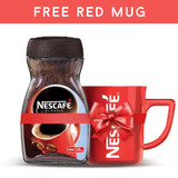 Nescafe Classic Instant Coffee With Free Red Mug Gift Pack