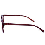Maroon Glossy Frame Blue Ray Cut Eyeglass