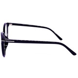 Cat Eye Design Black Frame Blue Ray Cut Eyeglass