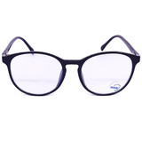 Round Black Frame Blue Light Blocking Eyeglass