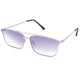 Grey Shaded Stylish Metal Frame Sunglasses
