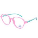 Kids UV Protection Pink Frame Eyeglass