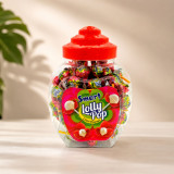 Smart Lolly Pop Jar - Litchi Flavour (100 Pcs)