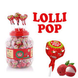Smart Lolly Pop Jar - Litchi Flavour (100 Pcs)