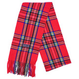 Korean Fashion Red Checkered Pattern Woolen Muffler Korean Fashion Red Checkered Pattern Woolen Muffler