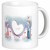 Valentine Love Mug With Personalized Message Print (String Talk)