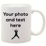 Nescafe Classic Black Roast Instant Coffee, Coffeemate and Personalized Coffee Mug