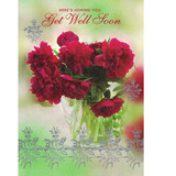 Caring Thoughts - Get Well Soon Greeting Card