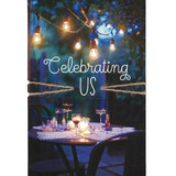 'Celebrating Us' Anniversary Love Greeting Card
