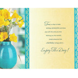 Happy Thoughts On Your Birthday Greeting Card