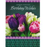 Sending Your Way Birthday Wishes - Greeting Card